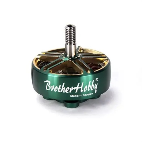 Brotherhobby LPD 2806.5 1300KV moteur sans balais 4-6S alliage de titane arbre creux 6-7 pouces hélice pour FPV Racing Drone